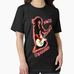 Joan Jett Art Black Unisex Shirt